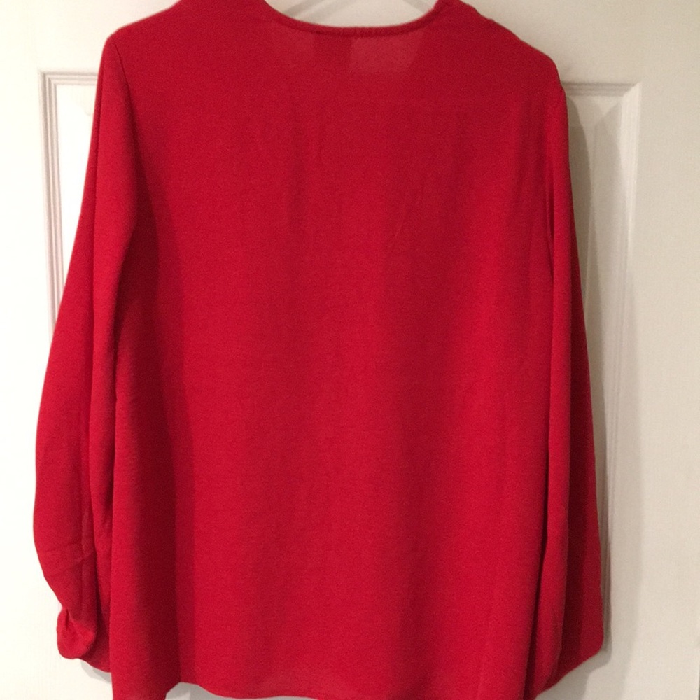 Flirty Red Top - Picture 2 of 6